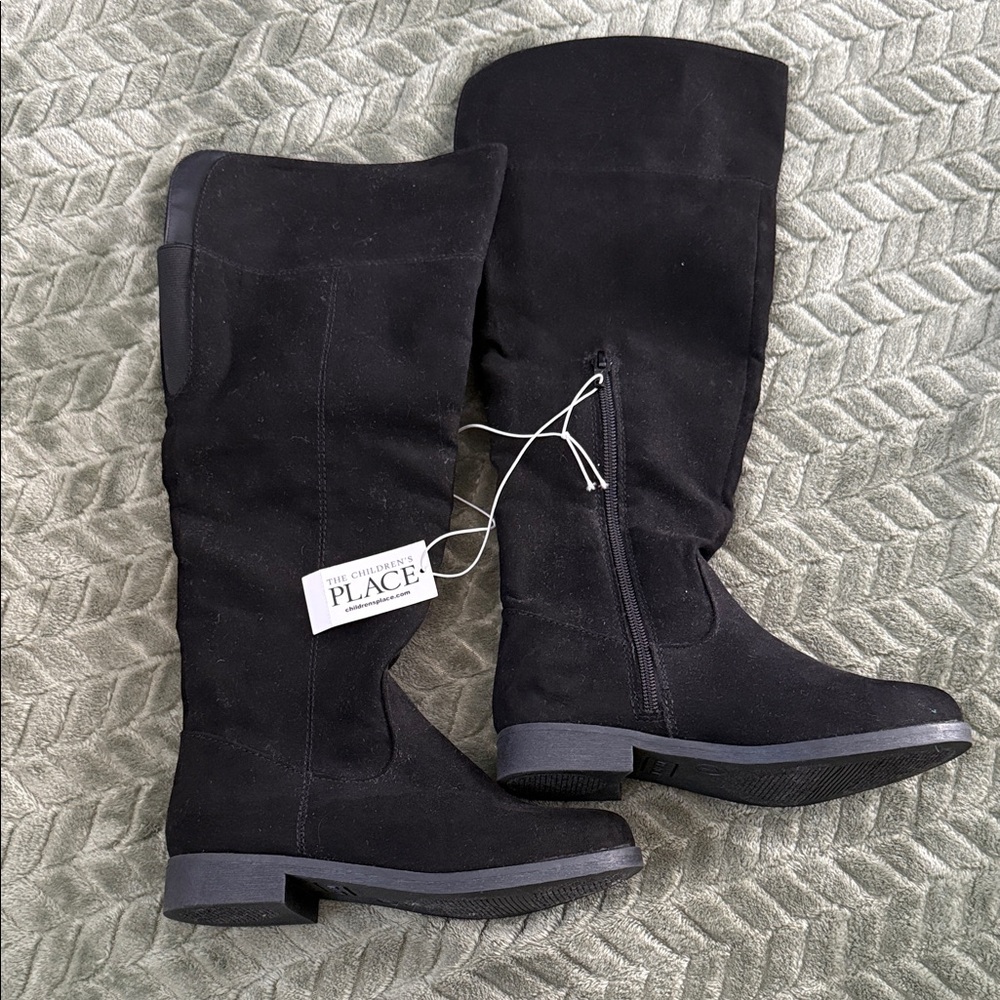 The Children's Place Black Over the Knee Boots